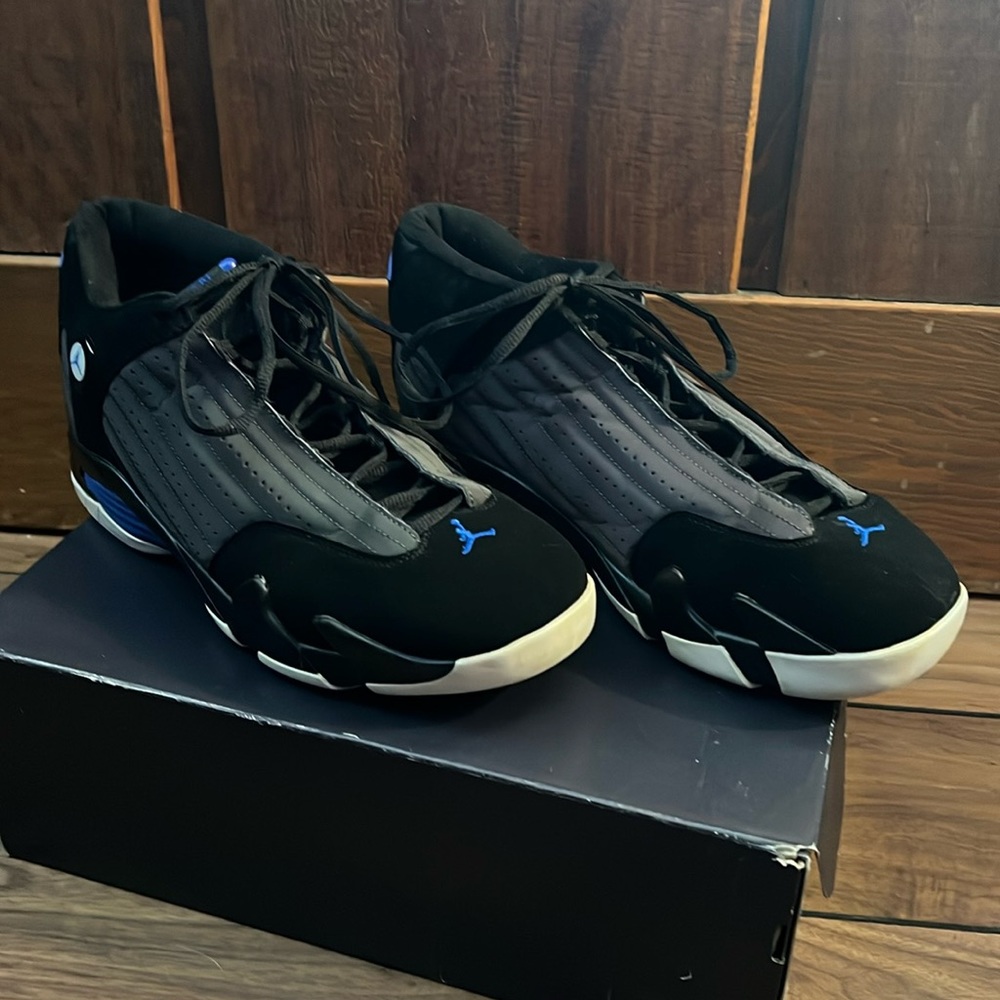Air Jordan 14 Retro 487471-018 sneakers sz 12